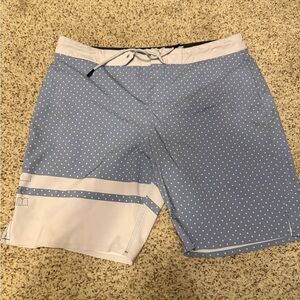 BYLT Blue Polka Dot Board Shorts